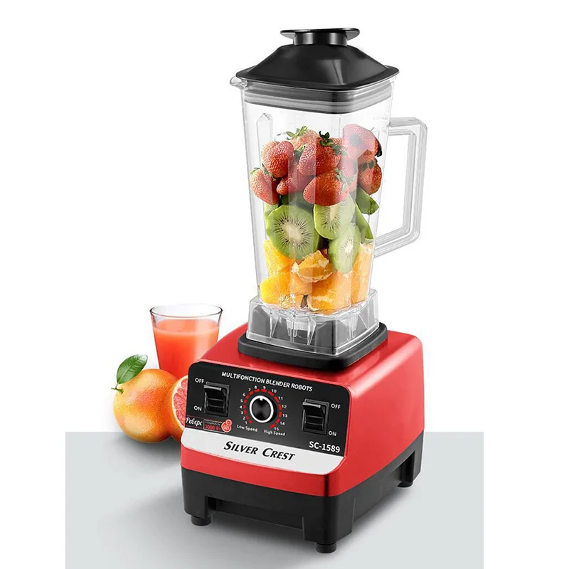 Multi-functional Mixer 5500w single cup commercial wall-breaking mixer Ice Breaker with food Processor Grinder Juicer