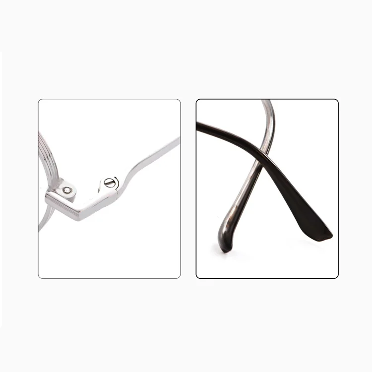 Pure Titanium Good Design Eyewear Vintage Ultra-Light Frame Optical Frame Titanium Magnifying Glass