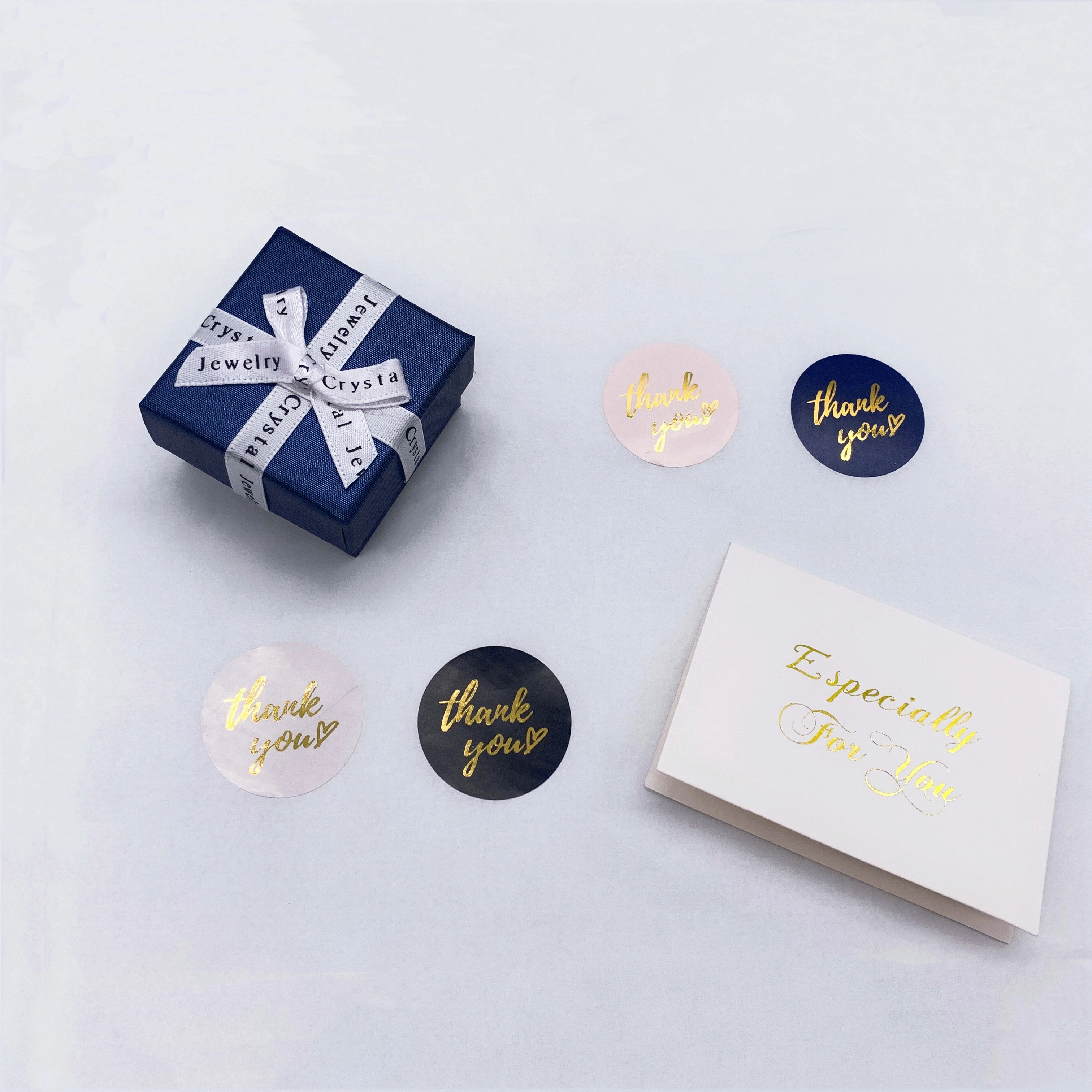 Custom adhesive label decoration sticker gift packing label packaging labels garment envelop printed logo