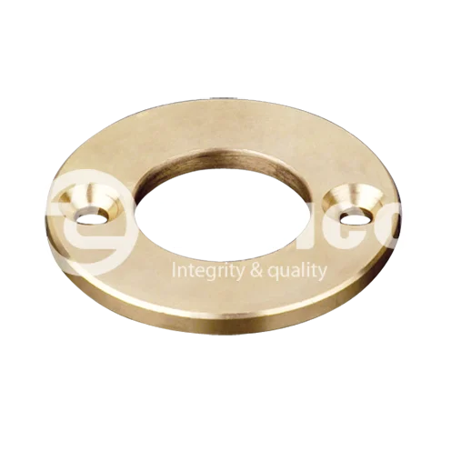 Steel gasket, flat plain brass self-lubricating copper washer