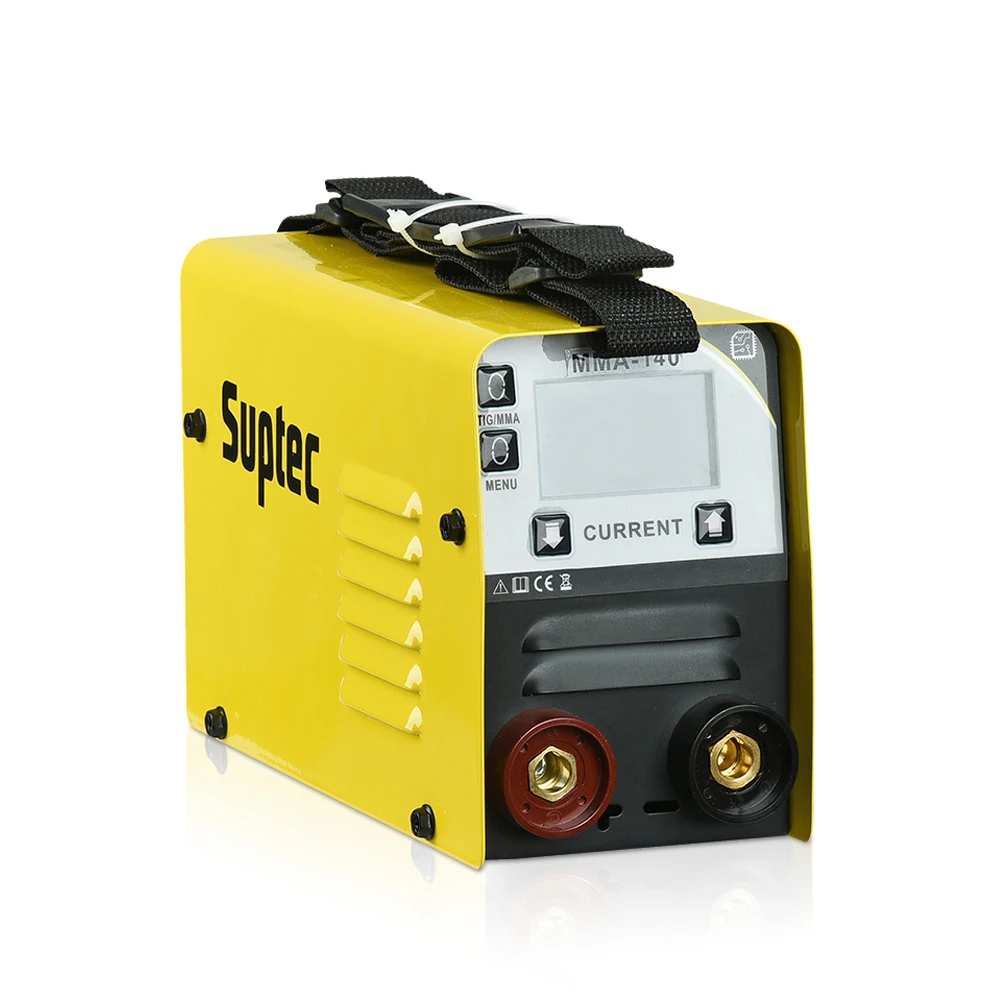 SUPTEC manufacturer digital LCD multifunction igbt inverter mma 140 welding machine lift tig stick welder