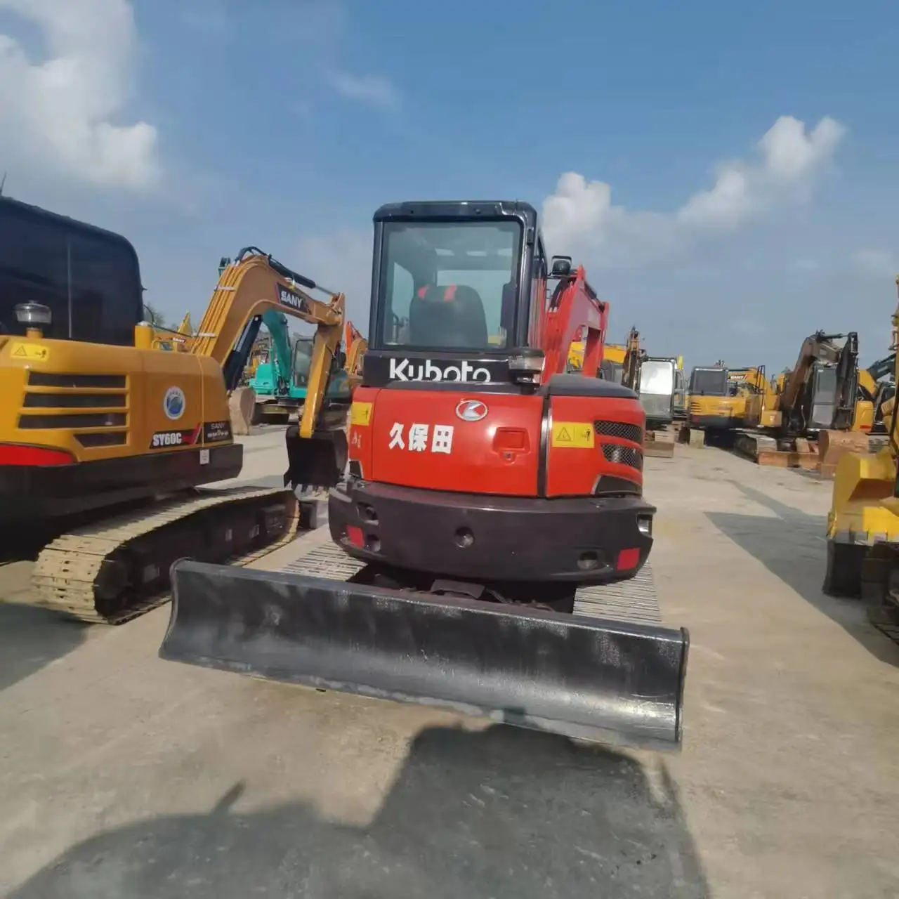 Экскаватор оригинальный 2019 KUBOTA KX163