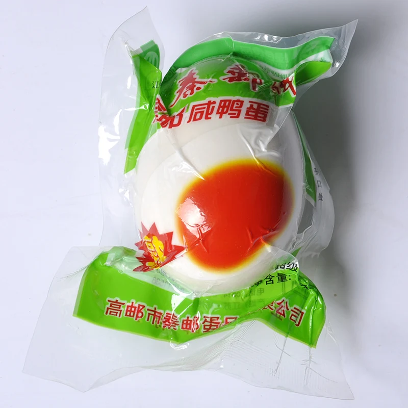Hot Sales Xian Ya Dan Salt Duck Egg Red Heart Oil Salty Egg Yolk Roast Duck Egg Sea