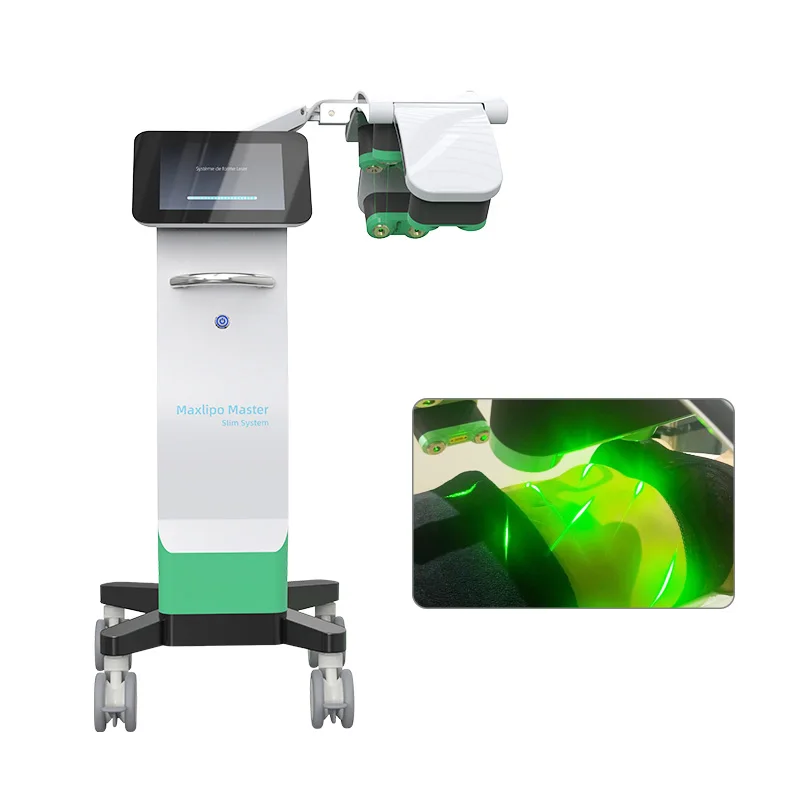 532nm Green Light 10D Maxlipo Master Laser Fat loss  Body Shaping Slimming Equipment