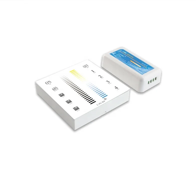 DC 12V 24V touch panel CCT led dimmer controller color temperature changing CCT led strip controller
