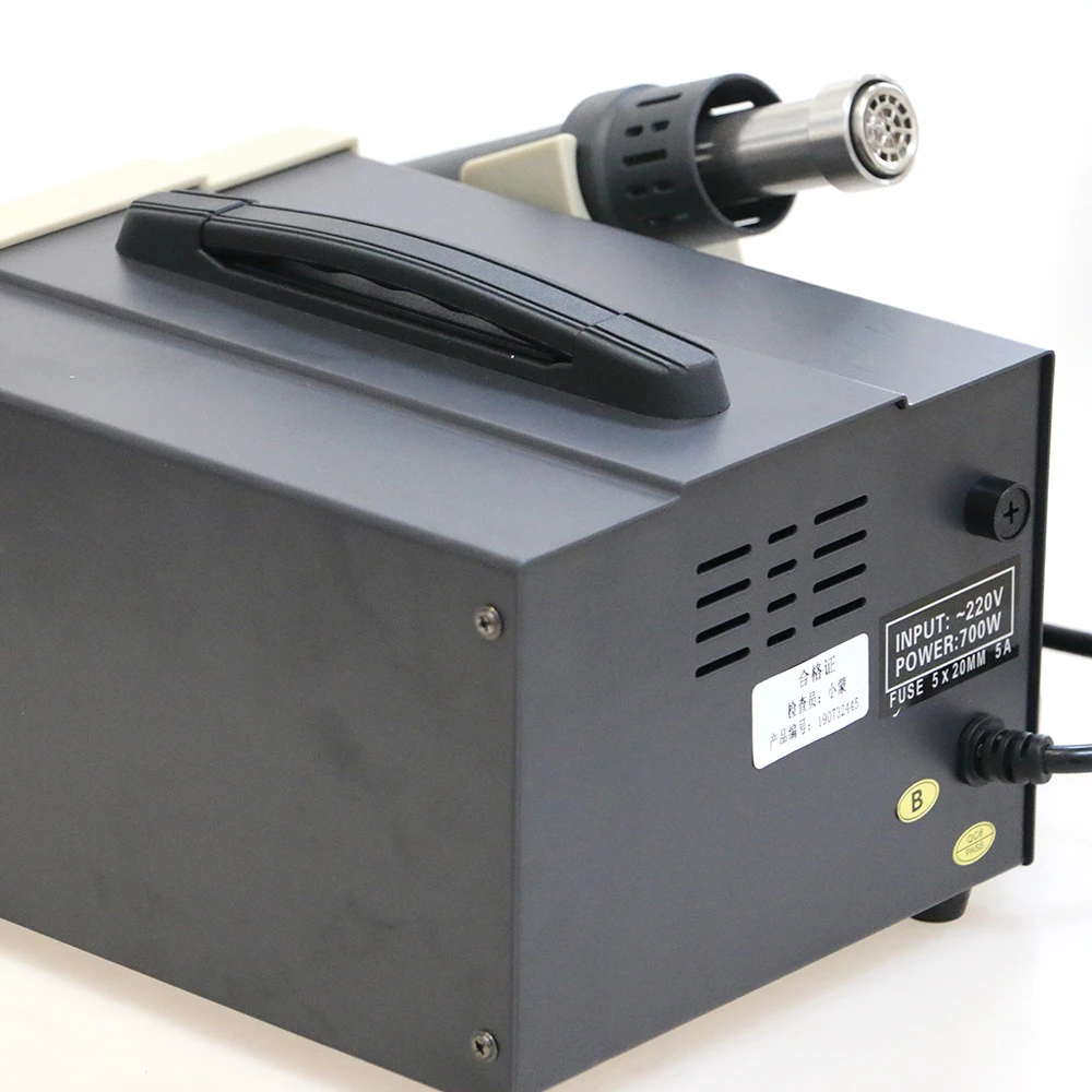 SUGON 990 NEW Hot Air SMD Rework Station Soldering Welding Station for Repairing Cellphone Electronics Products PC