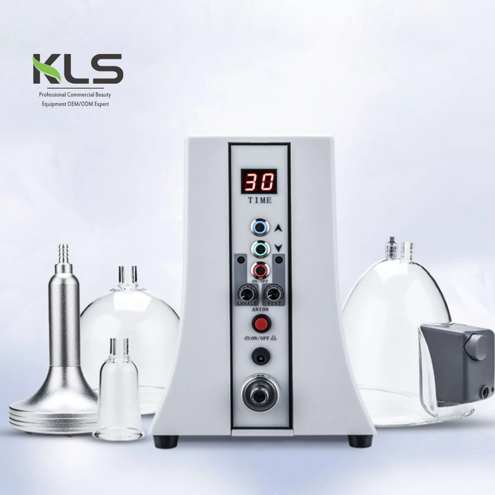 Portable Vacuum Cupping Suction Cups Massager Breast Enlargement Buttocks Lifting Therapy Vacuum Butt Enhancement Machine