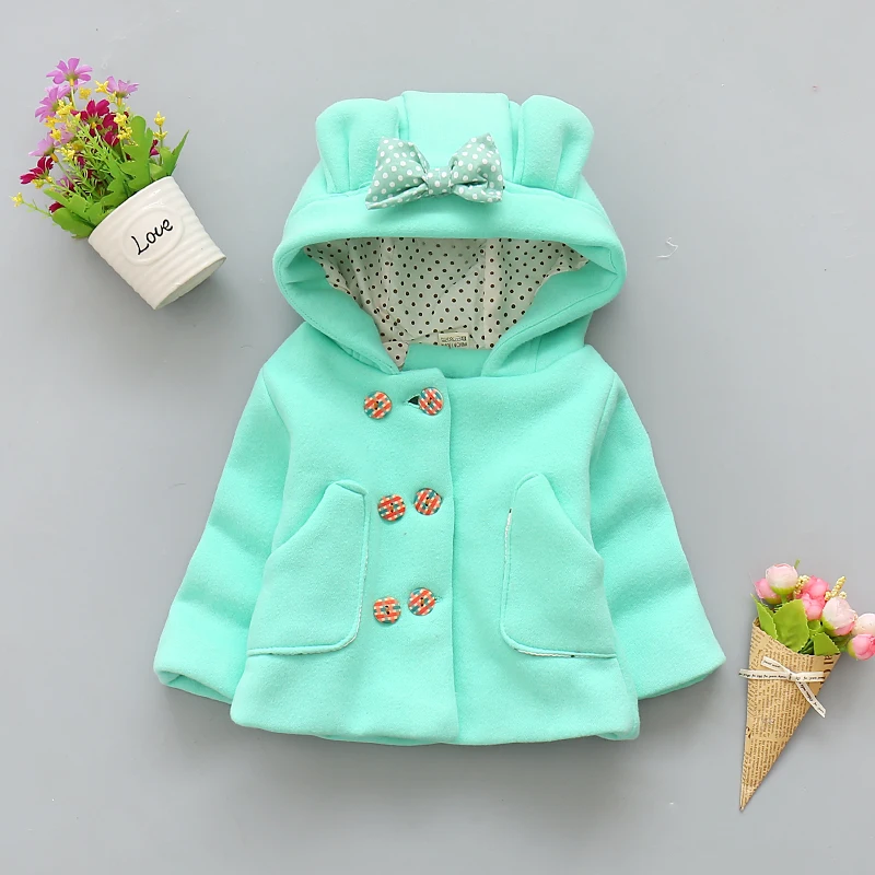 
wholesale fashion cardigan toddler baby hoodie coat winter 