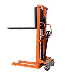 1ton 2ton  lower price hot sale good quality manual pallet stacker high quality Hydraulic forklift hand