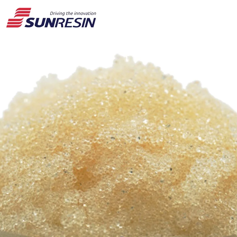 Nitrate removal ion exchange resin