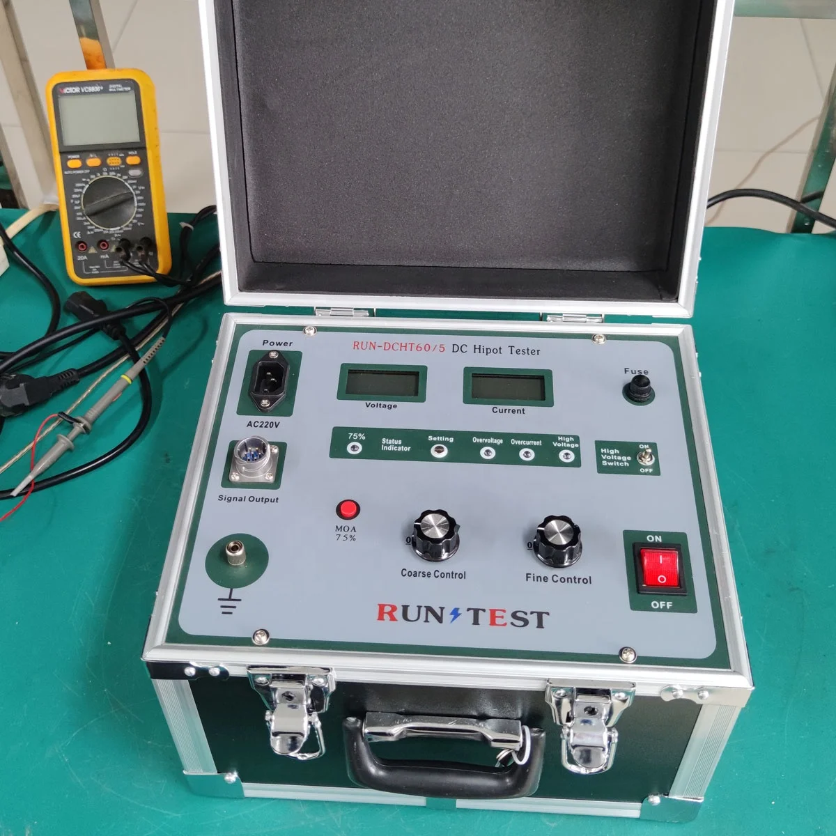 DC Hipot Tester DC High Voltage Generator Withstand Voltage Tester High Voltage Tester