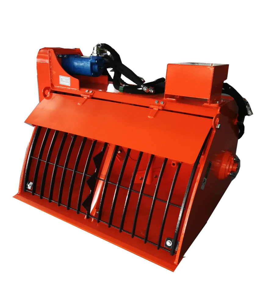 Highly recommended cheap price Concrete mixer bucket for skid steer loader attachment cement mixing bucket for sale