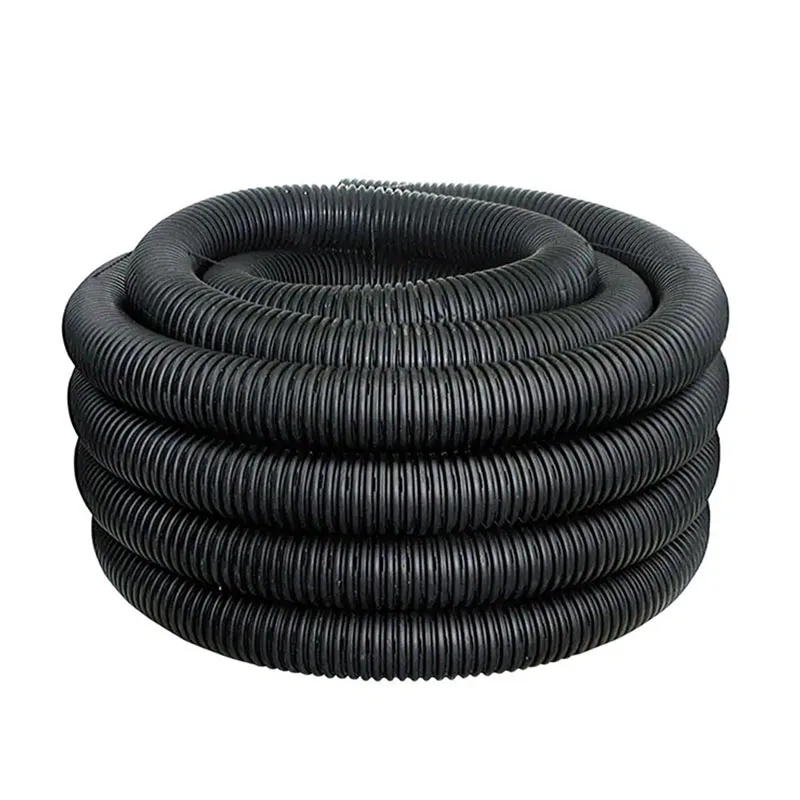 Factory Sale HDPE Pipe with Holes Perforated Pipes for Drainage Perforated Drain Pipe in Golf Course Drainage System