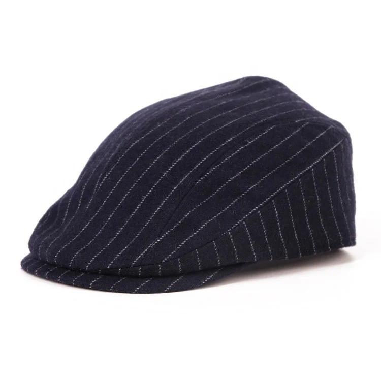 Fashion Plaid Striped British Newsboy Plain Adult Female Wool Ivy Hats