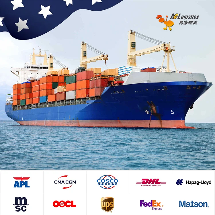 China Top 10 Freight Forwarder Door To Door Delivery Services Shipping From China Logistics Companies To United States Canada