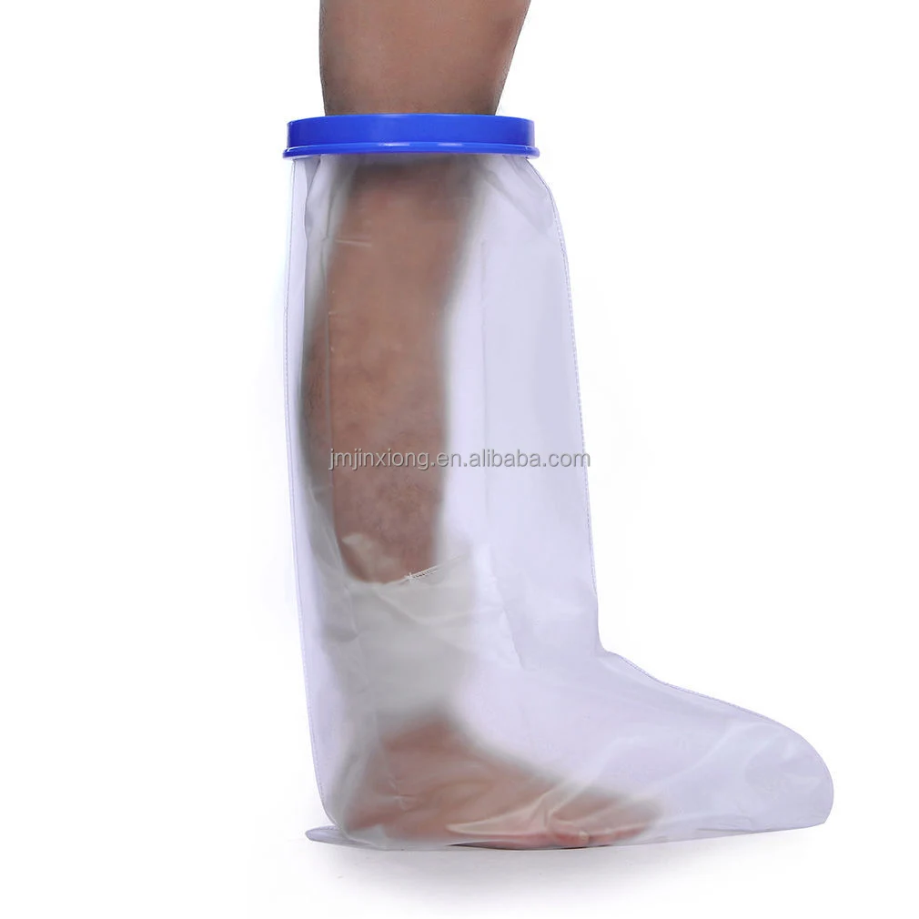 Hot Sale Protect Cast And Wound Water Proof Adult Kids Leg Foot Waterproof Bandage Cast Cover For Shower