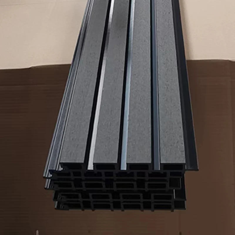 Exterior Outdoor Wall WPC Co-extruded Fluted Cladding Panel