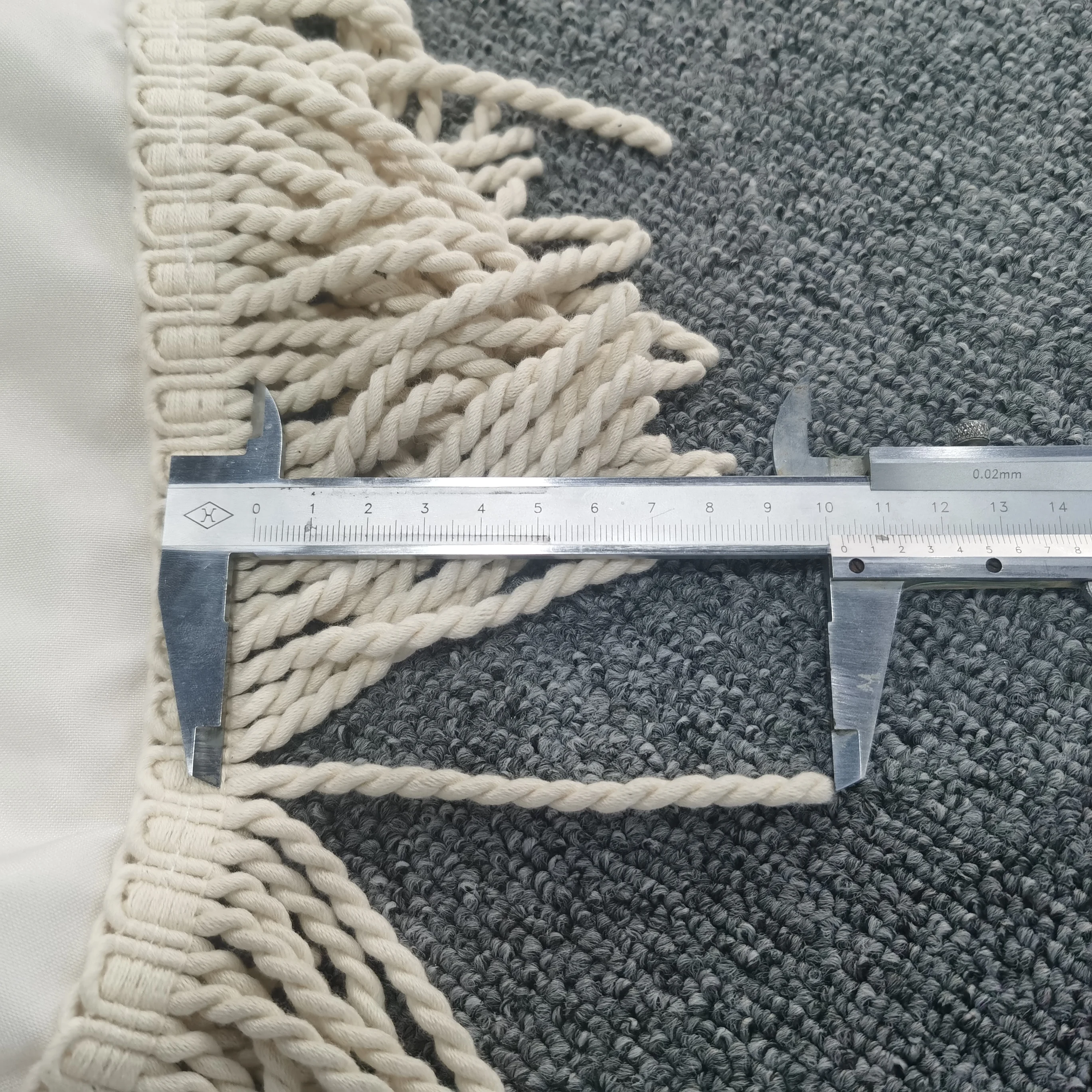 Outdoor Sun Shade Tassel Umbrella Beach Luxury Wooden Cotton Beach Umbrella With Fringe