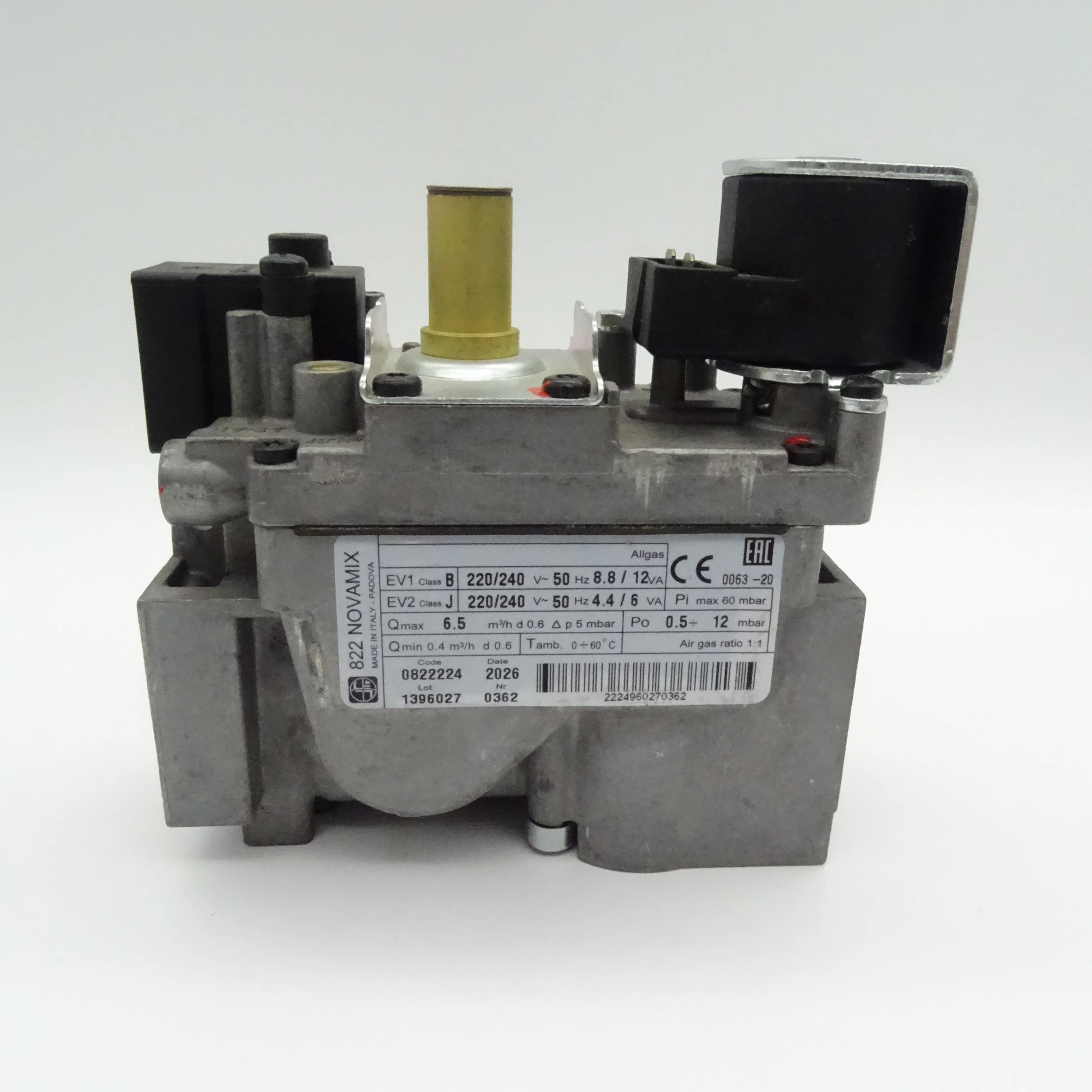 Wholesale  High-quality Gas Valve For Gas Heating Hot Water Boiler 0063AQ7060 SIT822