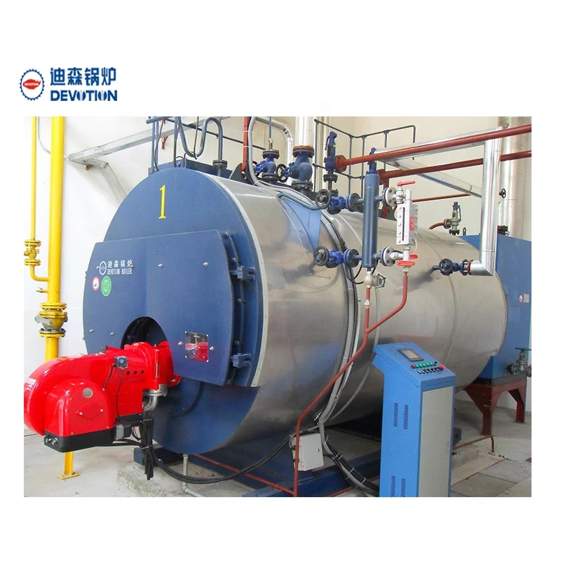 Jiangsu factory direct supply Chinese top 10 quality WNS 1.0t 1.25Mpa low pressure steam boiler for Pakistan