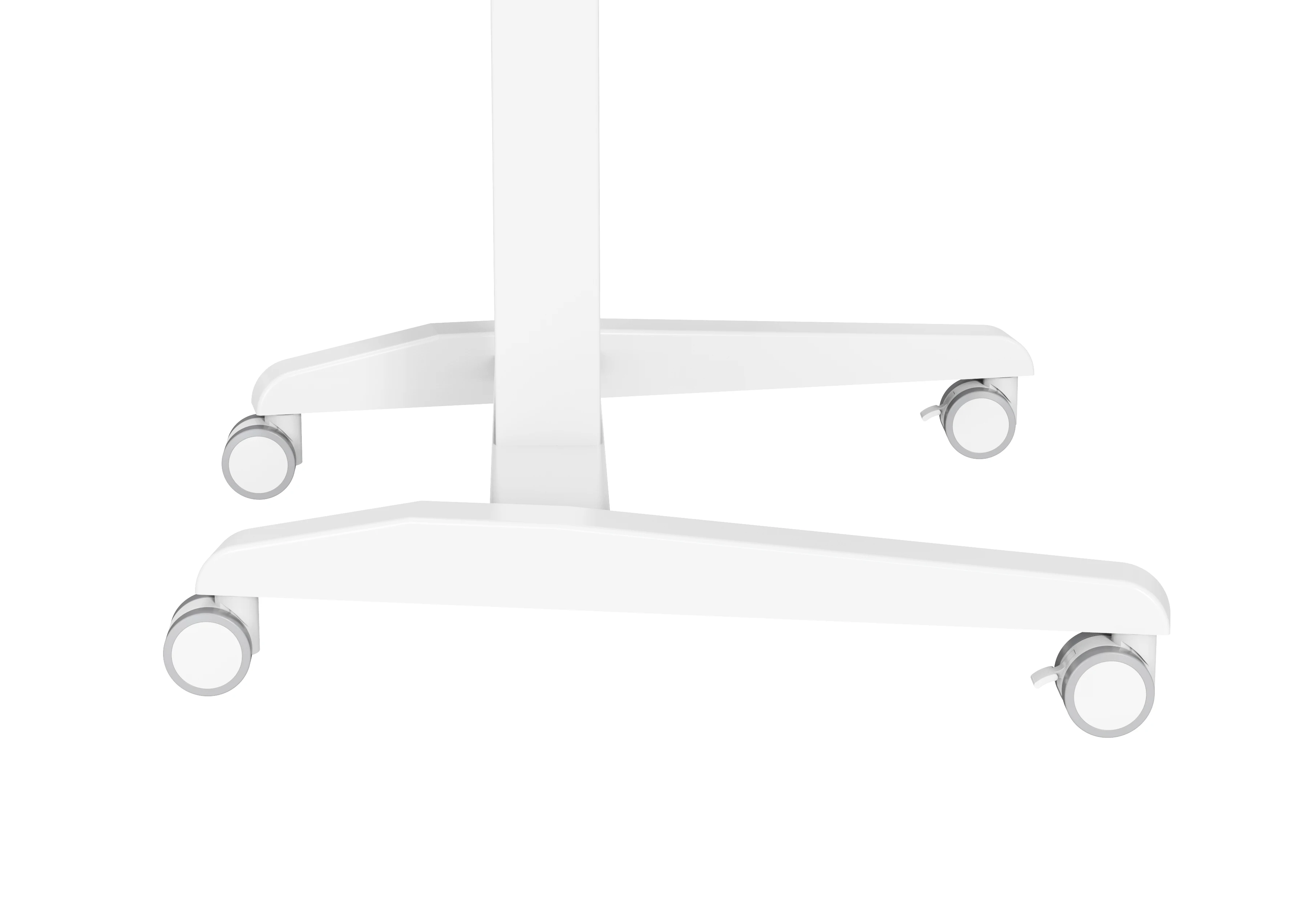 V-mounts Height Adjustable Office Standing Des Gas Spring Mobile Movable Desktop Equipped With Fabric Drawers VM-FA102