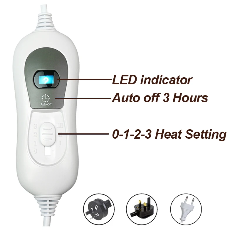 220v Double electric blanket dual control dual temperature control electric blanket double bed