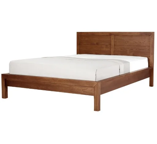 
Best Price Bedroom Furniture Single Double Wood Beds for Adult 1.9m Length 