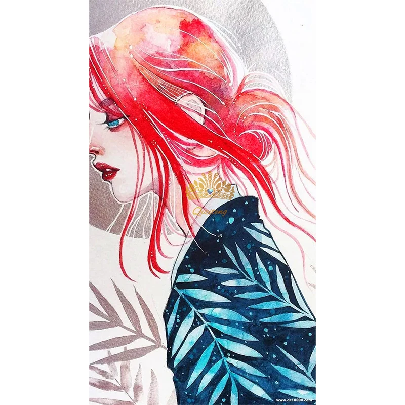 Wholesale Price Anime Cool Girl Pictures Creative Home Decorations Paint by Numbers for Adults