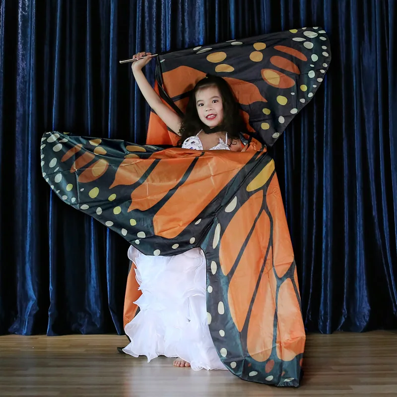 
Butterfly Belly Dance Isis Wing For Kids ,BellyQueen 