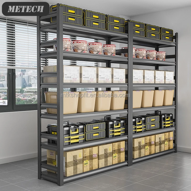 Оптовая продажа дешевые бытовые складские угловые Металлические Стальные стеллажи для хранения полки блоки