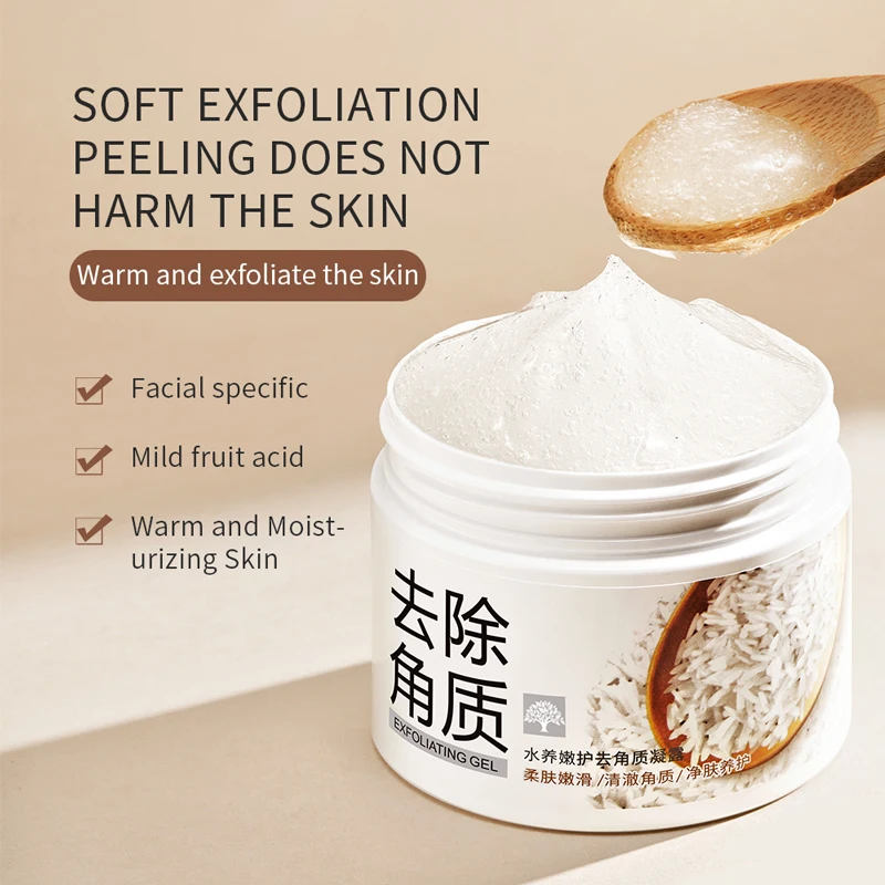BIOAQUA Skin Care Body Scrub for Exfoliator Adults Female Peeling Body Care Gel Exfoliate Brighten Skin Exfoliator Cream OEM/ODM