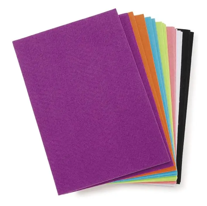 Переработанная мягкая войлочная ткань, рулон, Высококачественная шерстяная войлочная ткань, полиэстер, войлок, нетканый материал