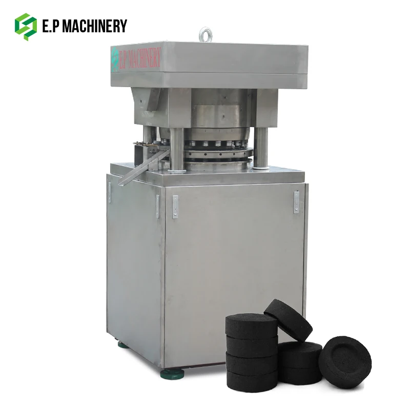 низкая стоимость роторный таблеточный пресс для угля кальяна