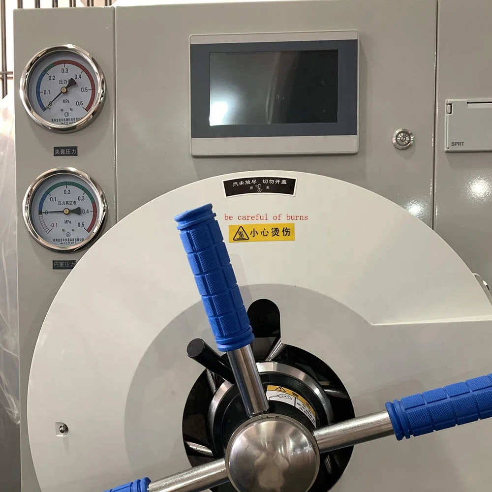 disinfecting cabinets JIBIMED Horizontal pulse vacuum Steam Sterilizer food sterilizer