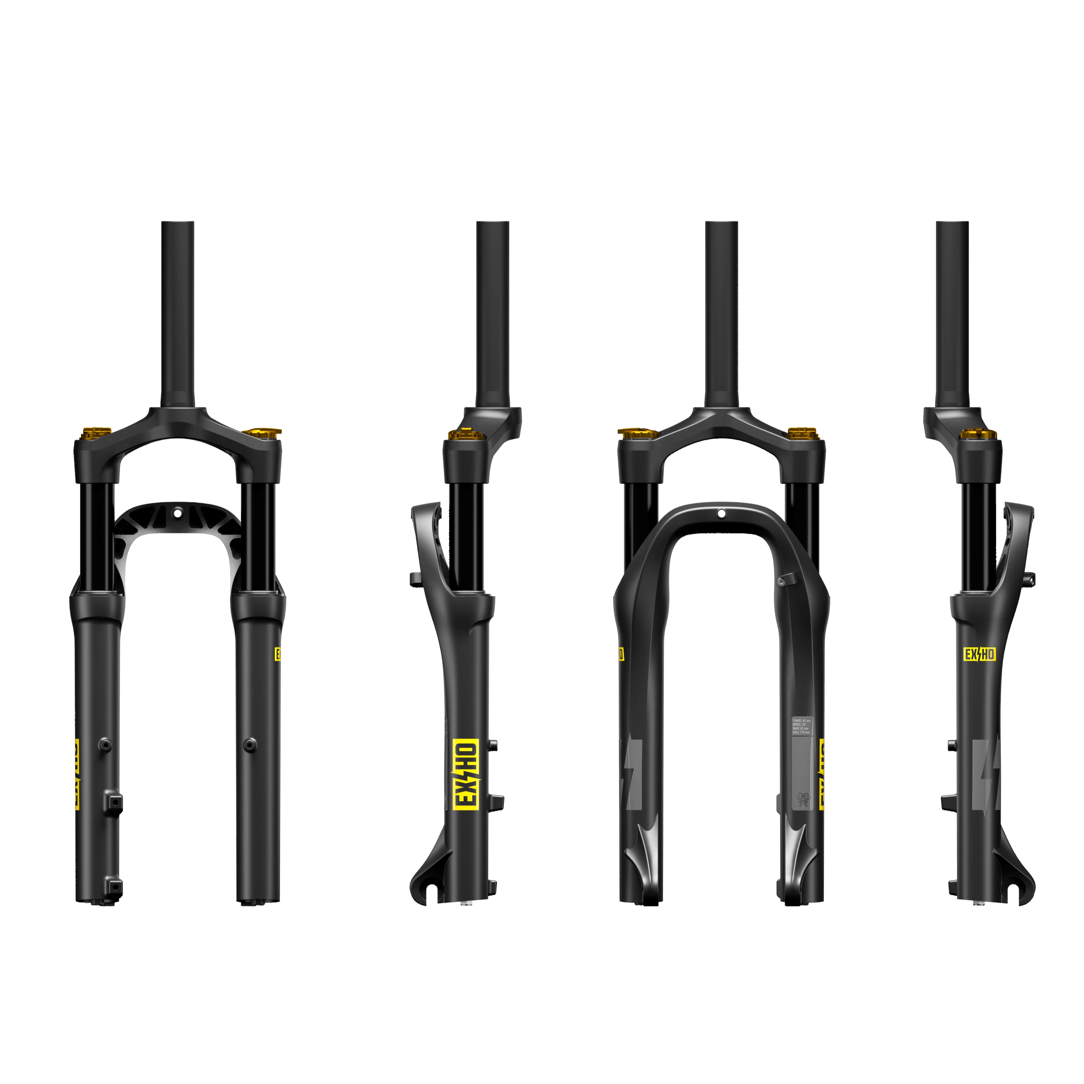 20 дюймовый подвеска BicycleFork алюминиевый сплав прямые трубки QR вилки для велосипеда аксессуары