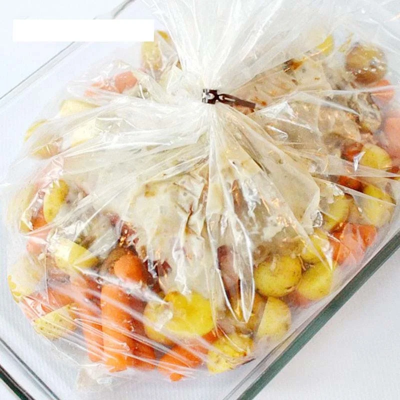High Temperature Microwave Hot Roast Chicken Microwave Cooking Plastic Turkey Packaging Oven Bags