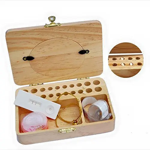 Детские игрушки на заказ, подарки, высокое качество, деревянная коробка для детских зубов