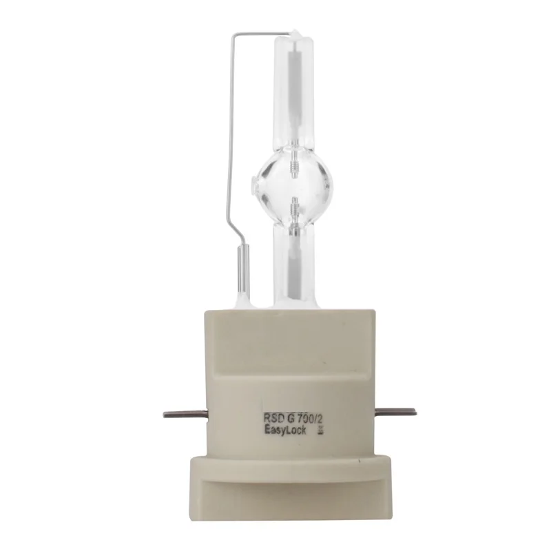 Металлическая галогенная диспрозийная лампа HoneyFly MSR RSD700W Easylock сменная односторонняя в капсулах для HTI