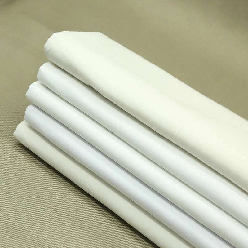 China Textile 100% Cotton Twill Grey Fabric white greige fabric cloth for Vietnam Market