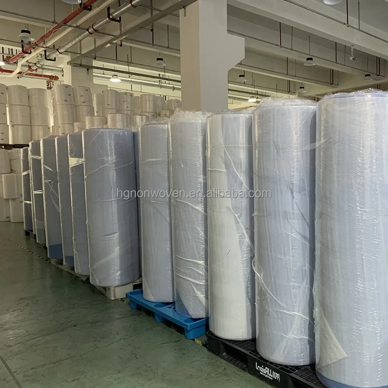 100% Virgin Polypropylene PP Spunbond Nonwoven Fabric Used for Bag Making