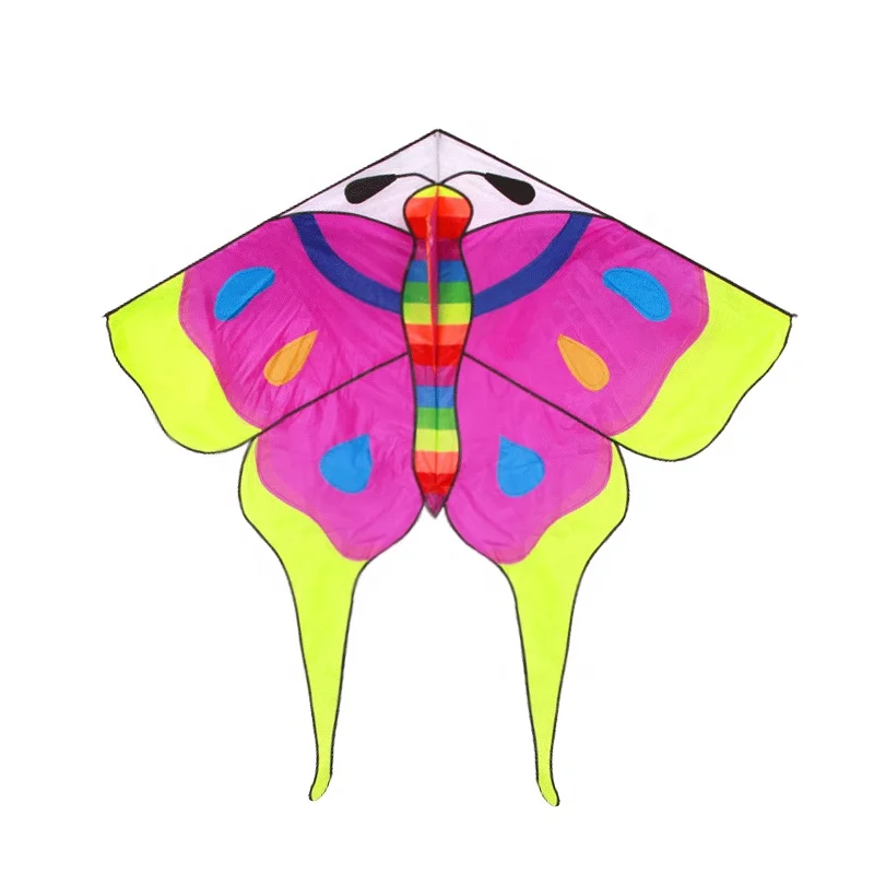 Good quality weifang polyester made flying kite cartoon animal kite butterfly kite