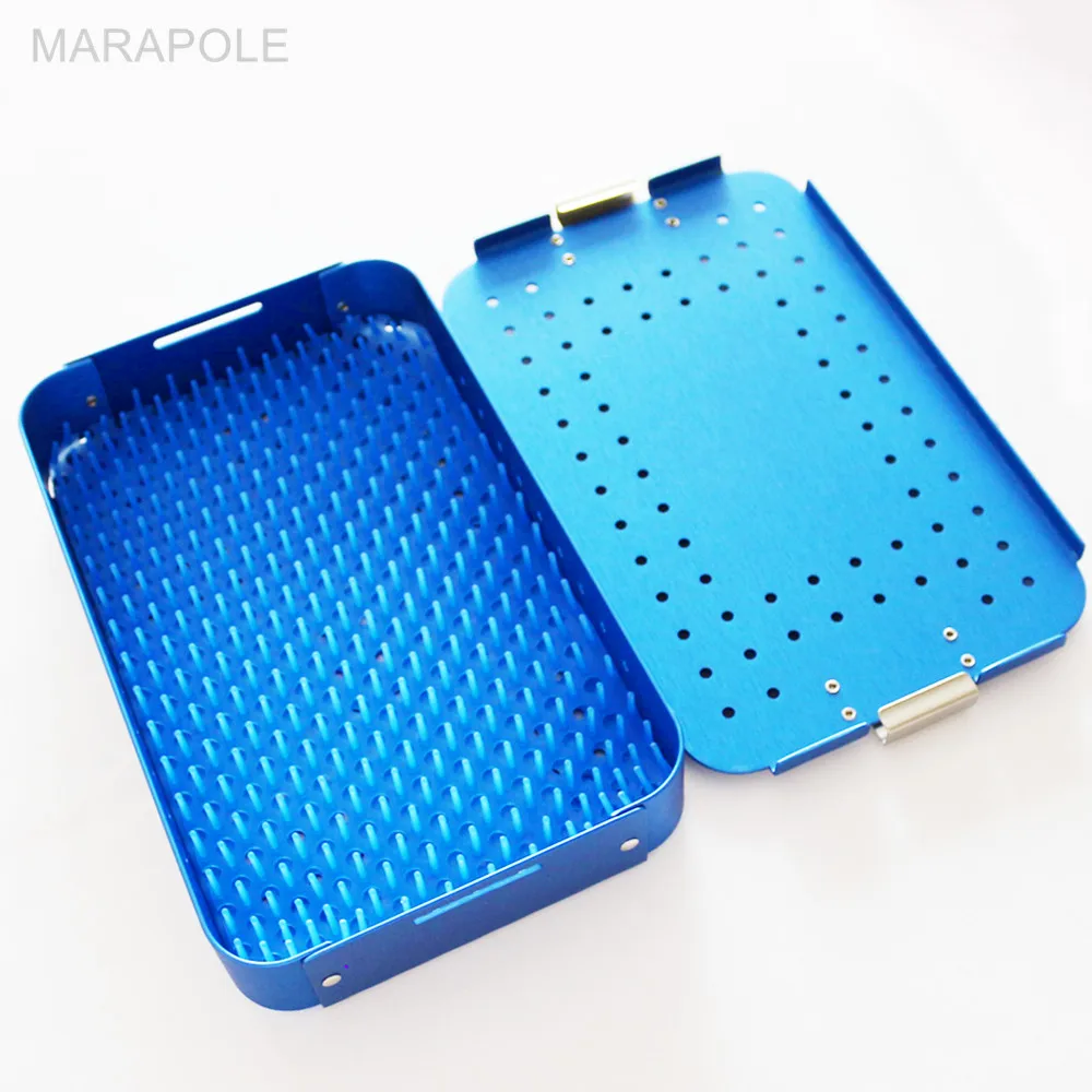 Orthopedic sterilization box Silicone mat Orthopedics screw tray Silicone mat