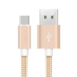 Горячая продажа нейлоновый Плетеный USB кабель для быстрой