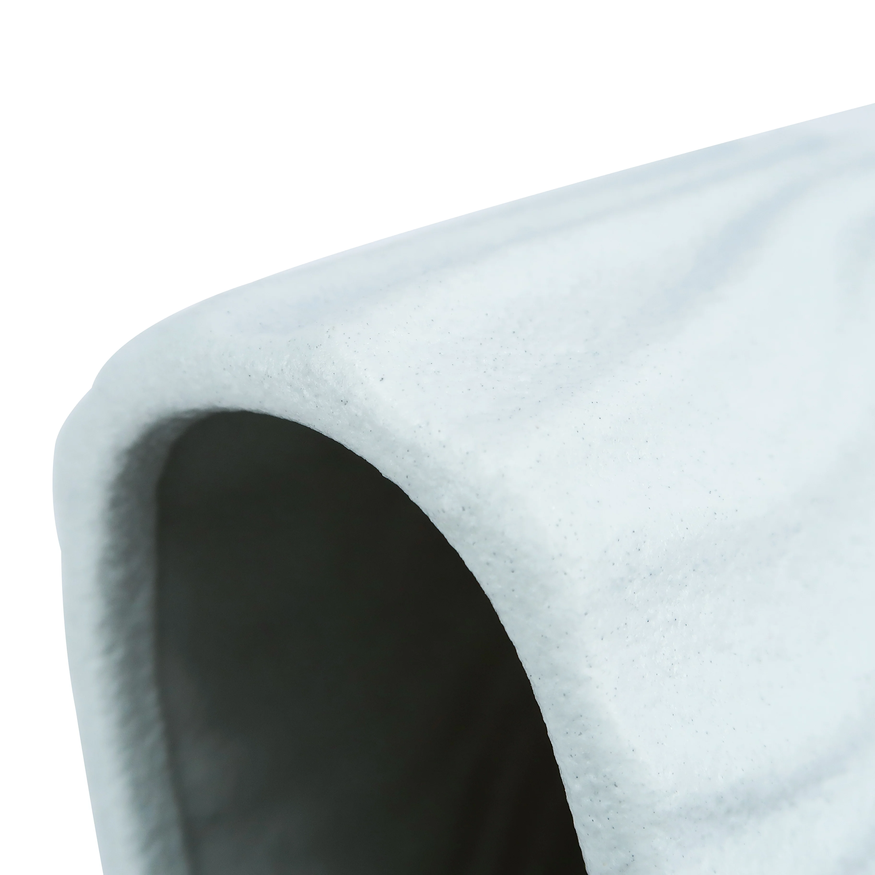 Nordic White Flower Pot Home Decoration Succulent Plant Long Strip shape Desktop Ceramic Flower Pot