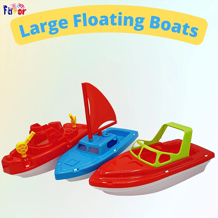 Toy Boats, Boat Bath Toy Toddler Pool Toys, Toy Boats For Water Play Plastic Toy Boats For Toddler