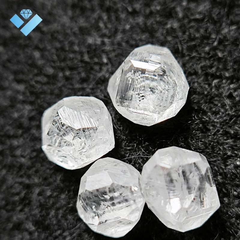HPHT Rough Lab Created Synthetic Diamond rough