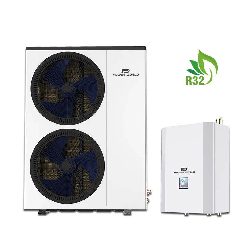Italian popular heat pumps EVI inverter split solar water heater system guangzhou air split heat pumps