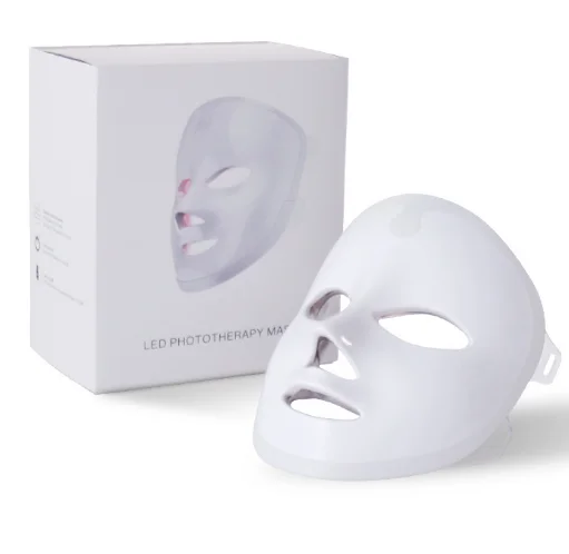 Colorful Photon Light Facial Skin Beauty Therapy 7 Colors LED Face Mk