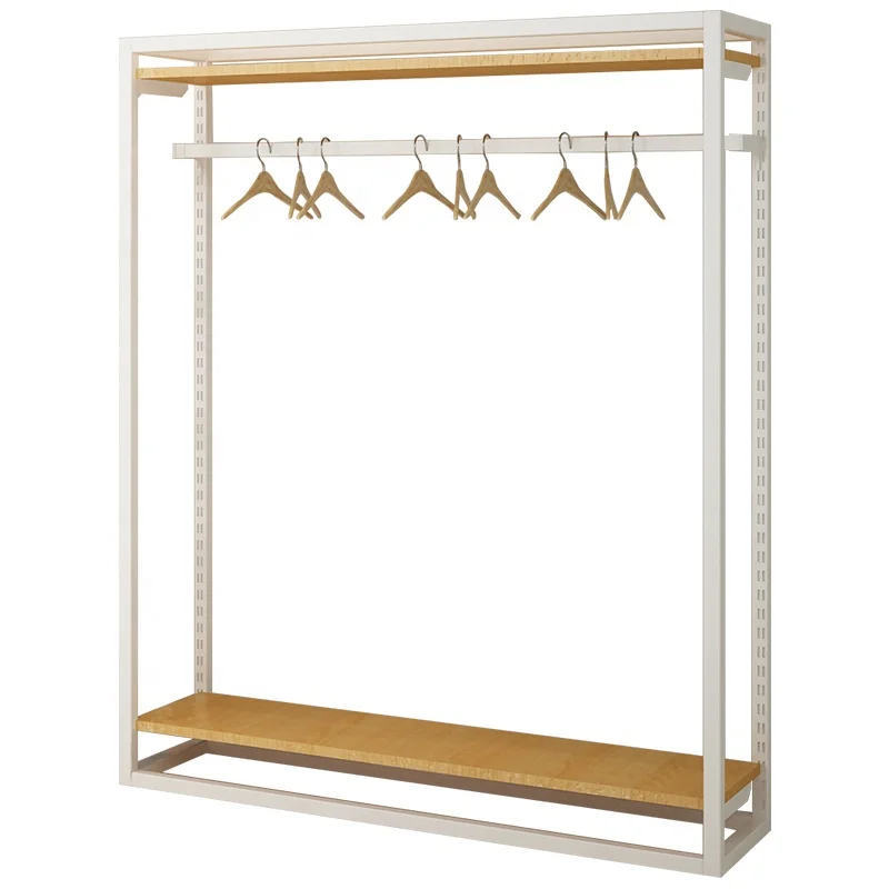 Clothes hanger display rack for clothing store