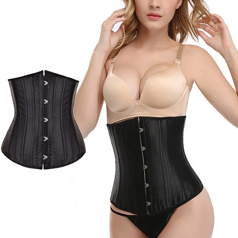 B&M Plus Size XS-XXXXXXL Body Shaper Shapewear Slimming Underbust Lace Up Corset Hourglass Waist Trainer Sexy Corsets For Women